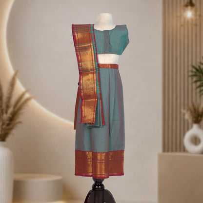 Handloom Half-Saree (3 ways)