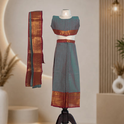Handloom Half-Saree (3 ways)