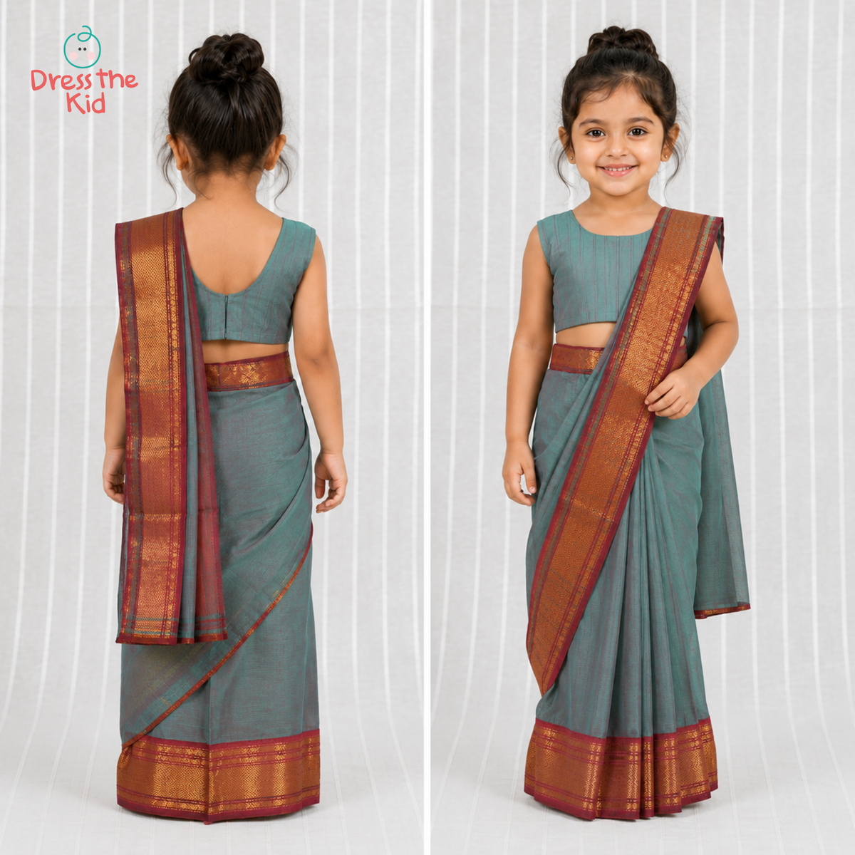 Handloom Half-Saree (3 ways)